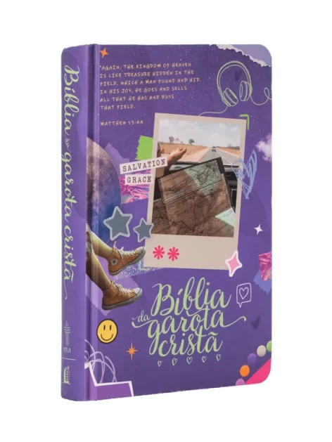 Bíblia da Garota Cristã I NTLH I Leitura Perfeita I Capa dura Roxa