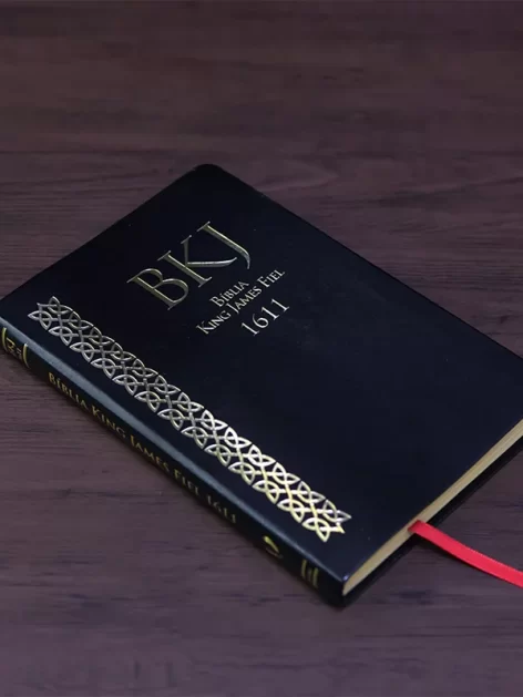 Bíblia King James 1611 | Fiel | Ultrafina Preto
