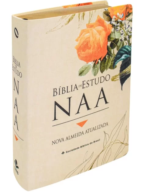 Bíblia de Estudo Lírica | NAA | Letra Normal | Capa Flexível Linho