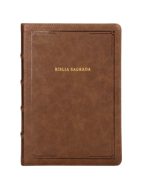 Bíblia Sagrada | NVI | Referência | Marrom Barroca