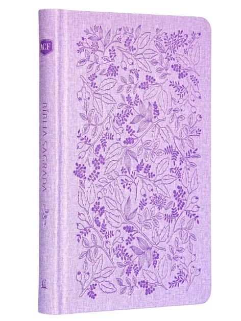 Bíblia Sagrada Slim | ACF | Luxo Lavanda